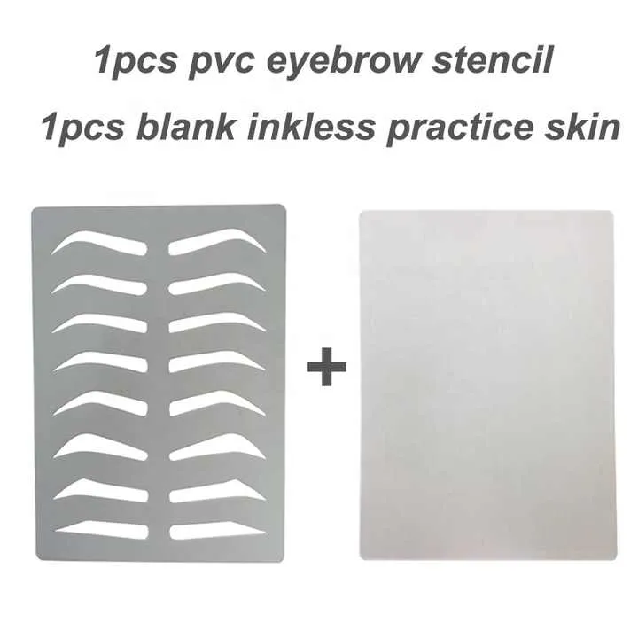 قالب تشكيل حواجب جديد قابل لإعادة الاستخدام - New Reusable Eyebrow Shaping Template