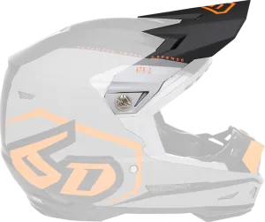 6D ATR-2 Visor - Delta - Neon Orange 72-6123