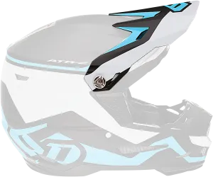 6D ATR-2 Visor - Drive - Cyan 72-6096