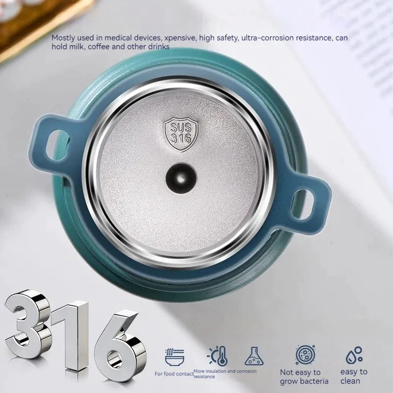 800ml Stainless Steel Thermos Bottle with Lid