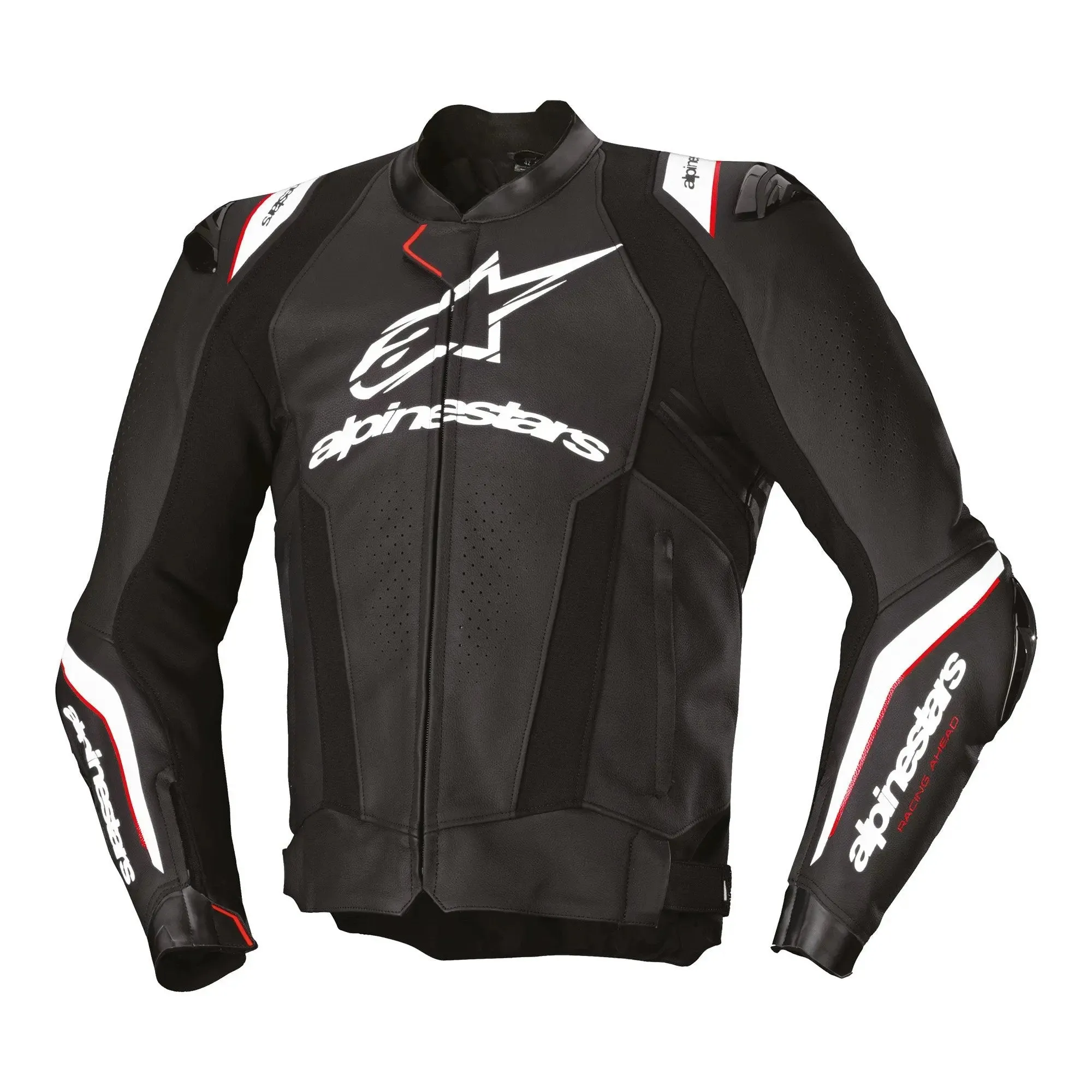 Alpinestars Missile V3 Ignition Leather Jacket Black / White