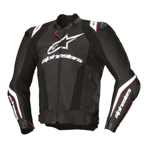 Alpinestars Missile V3 Ignition Leather Jacket Black / White
