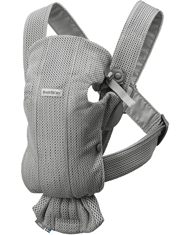 BabyBjorn Baby Carrier Mini - 3D Mesh Grey/Beige