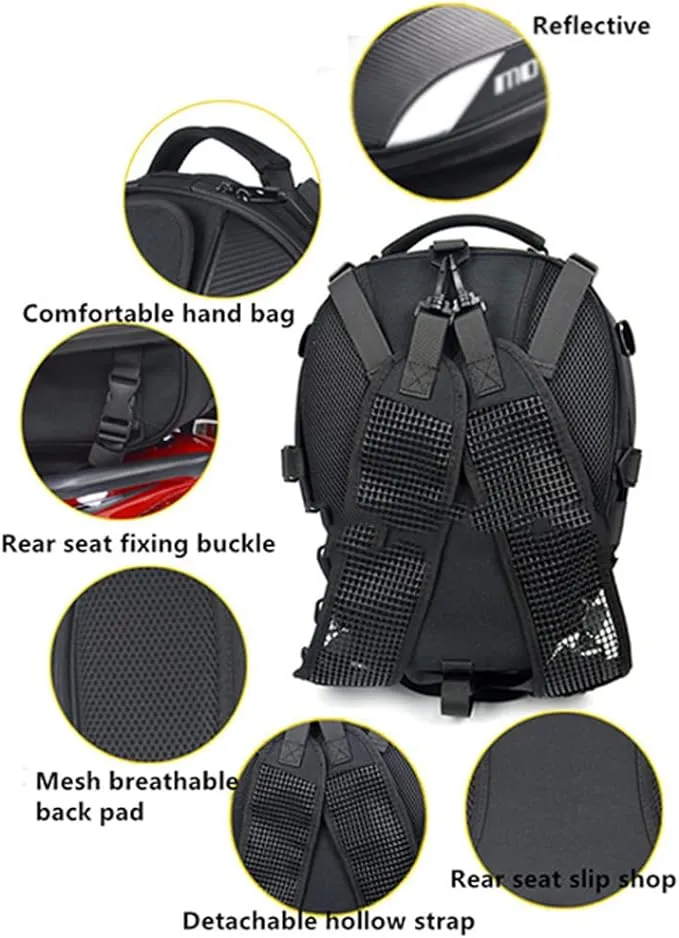 BFR Helmets Motorcycle Waterproof Backpack