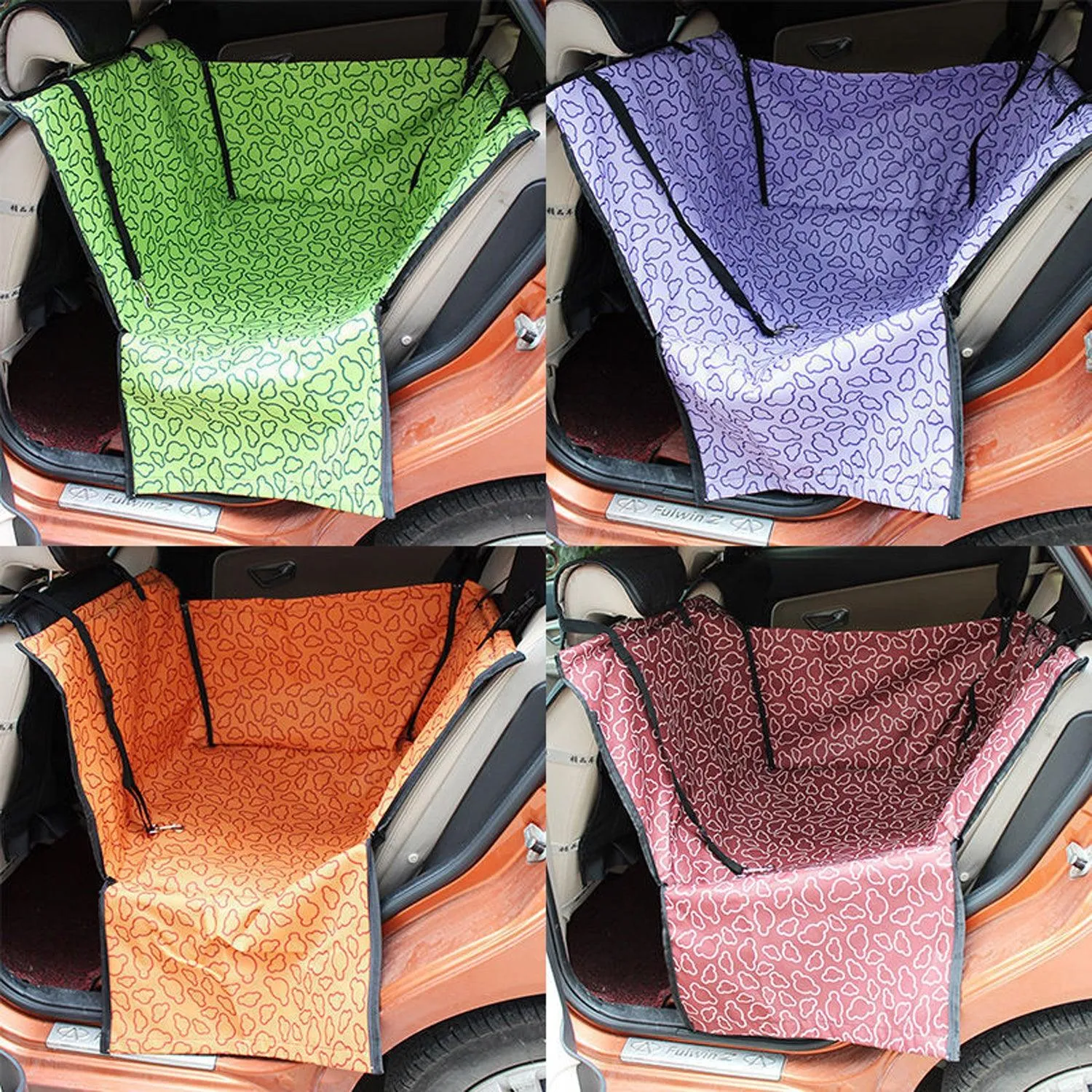Car Back Seat Plastic Dog's Cover Mat