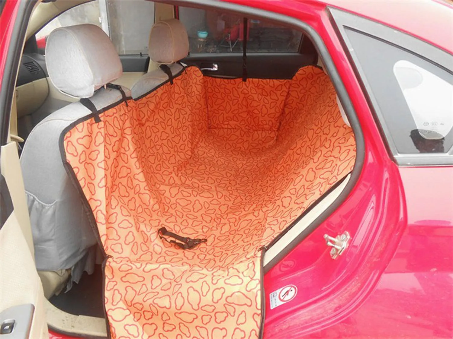Car Back Seat Plastic Dog's Cover Mat