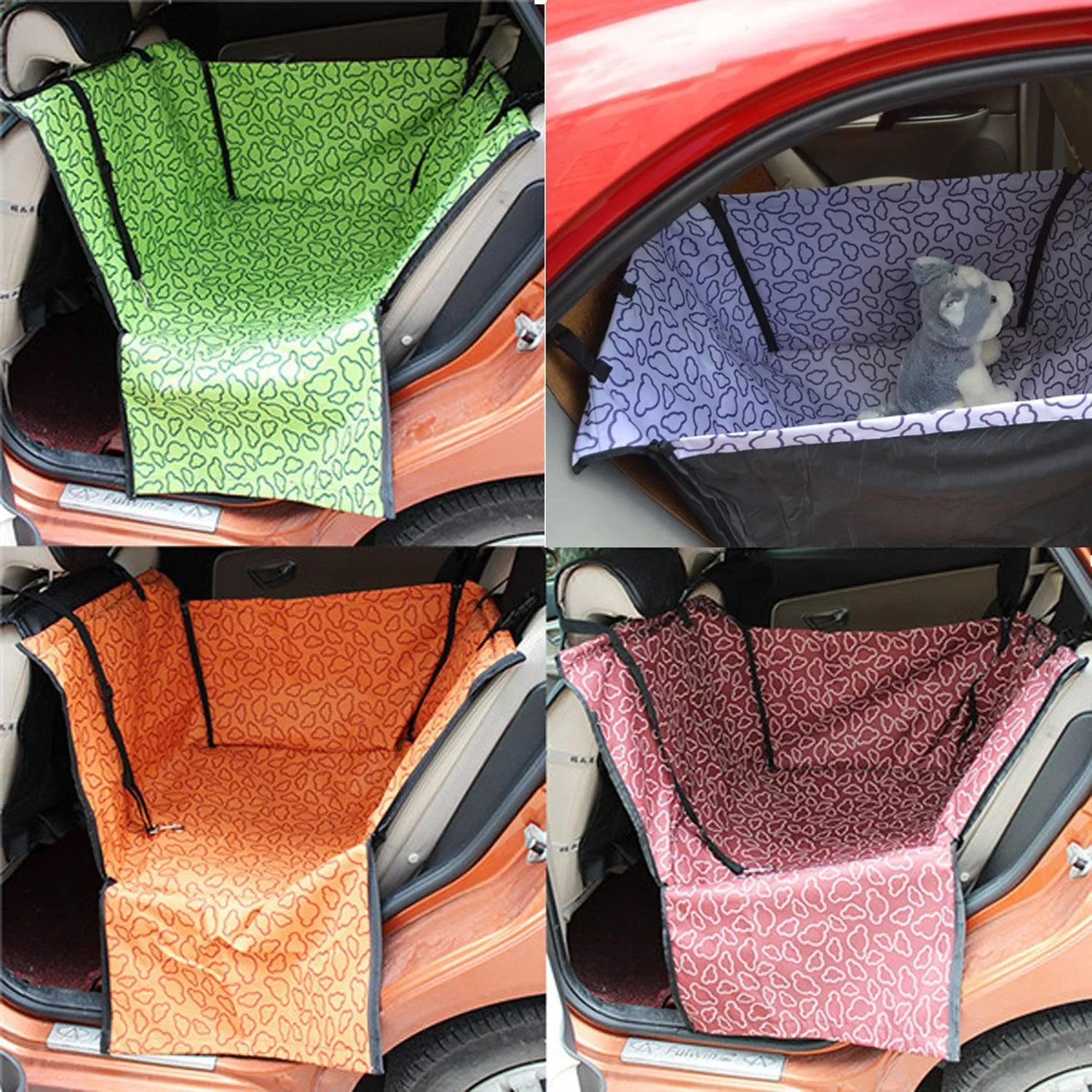 Car Back Seat Plastic Dog's Cover Mat