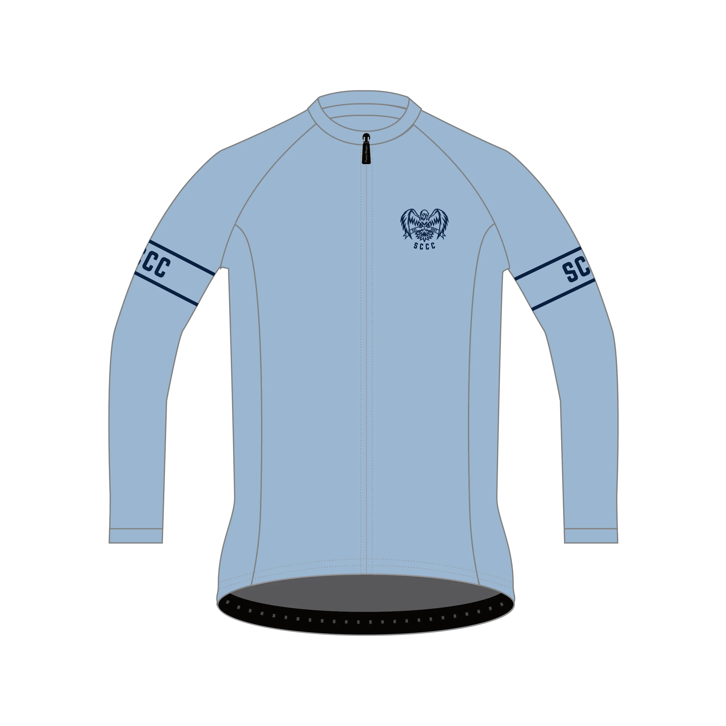 Custom Thermal Jacket - South Cove Cycling Club