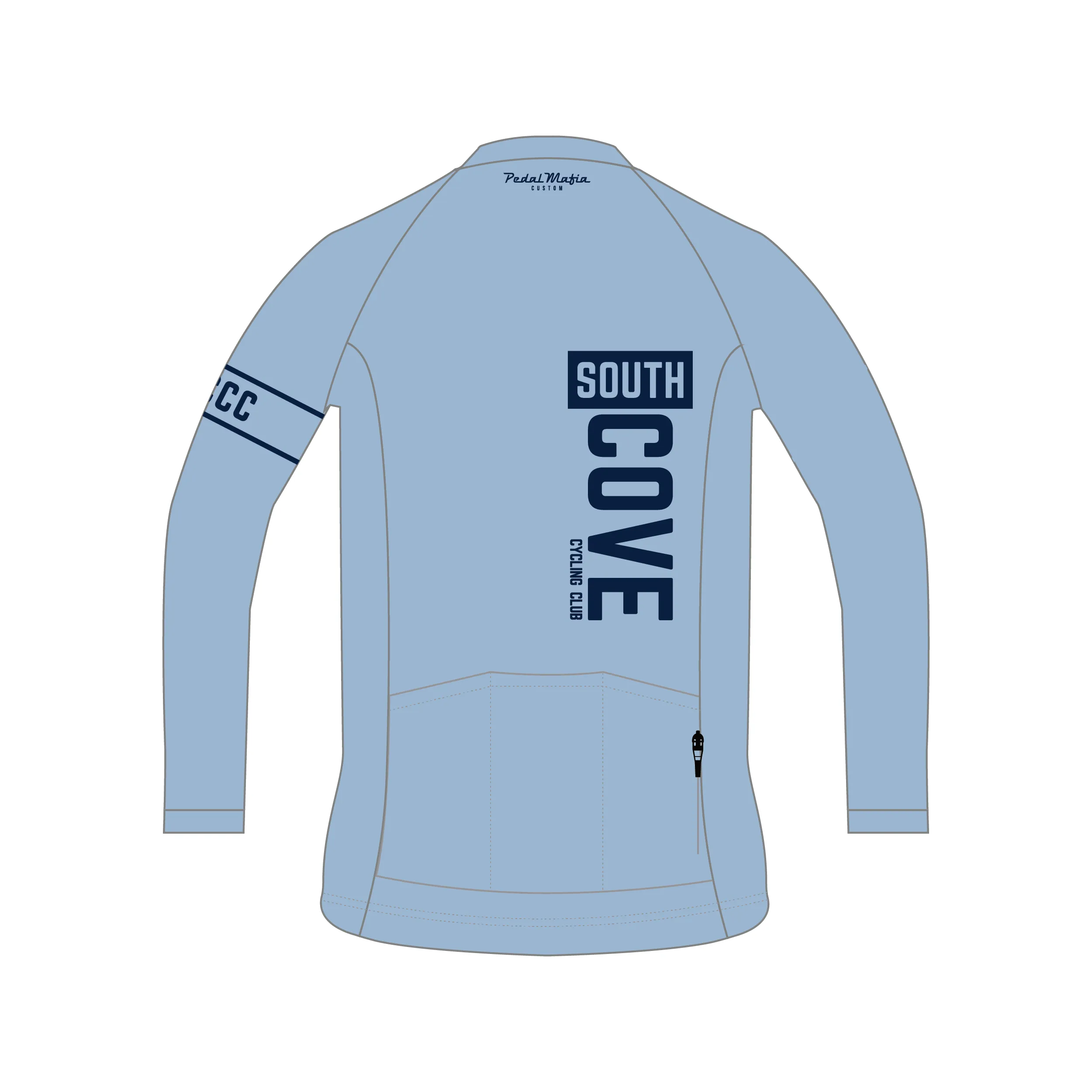 Custom Thermal Jacket - South Cove Cycling Club