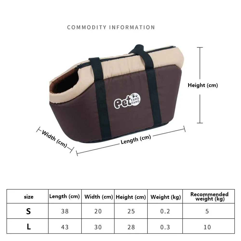Dual Color Ergonomic Cat Carrier