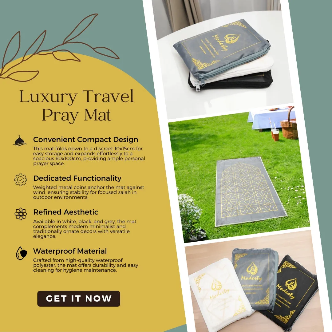 Luxury Travel Pray Mat