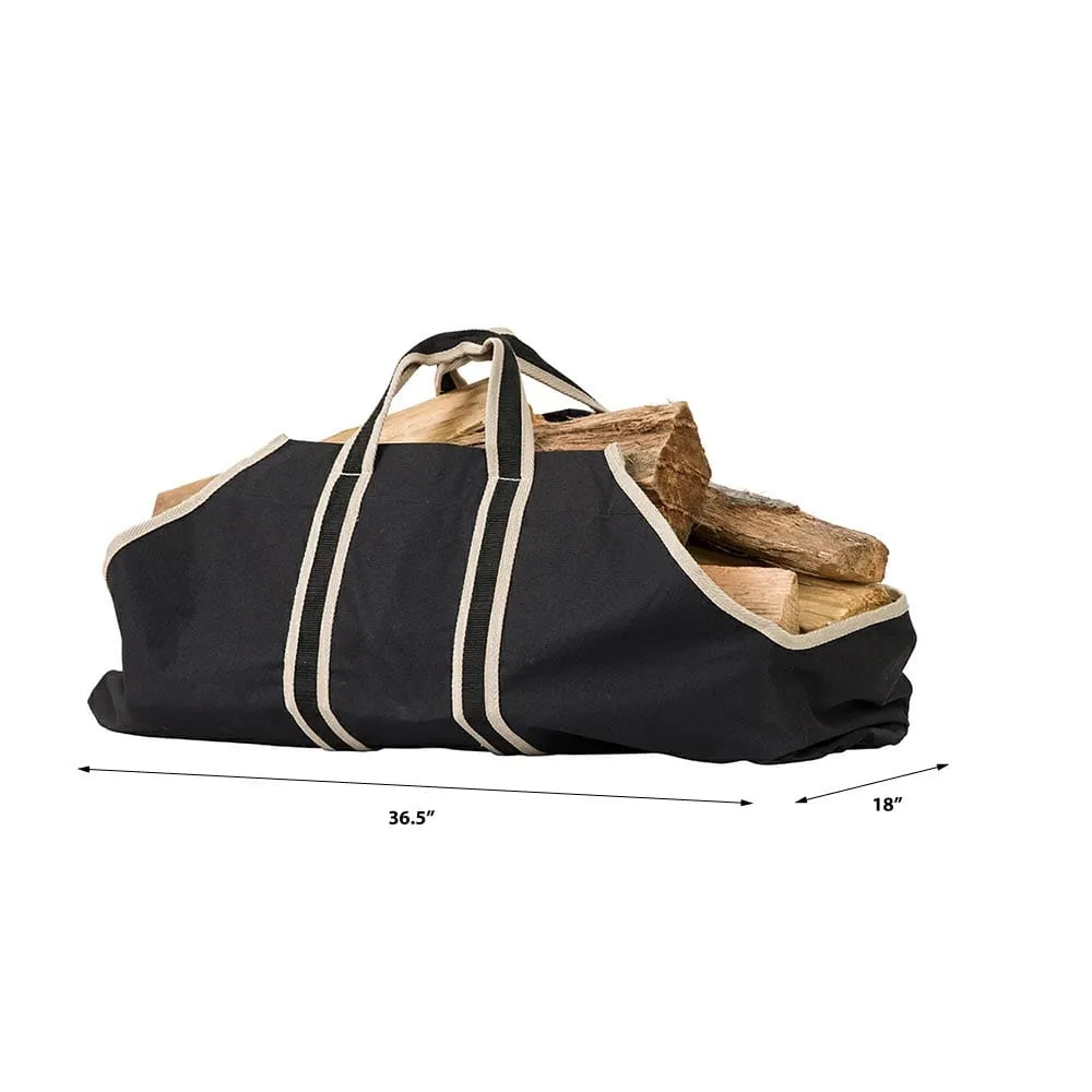 Modern Ember Log Carrier Tote