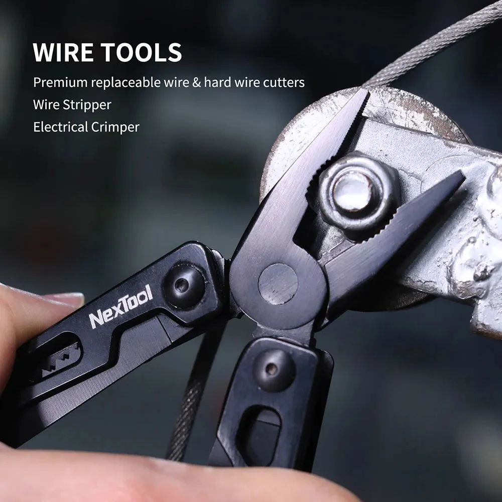 RECON GS2U Genuine NexTool 9 in 1 Multi Tool with Adjustable wrench.