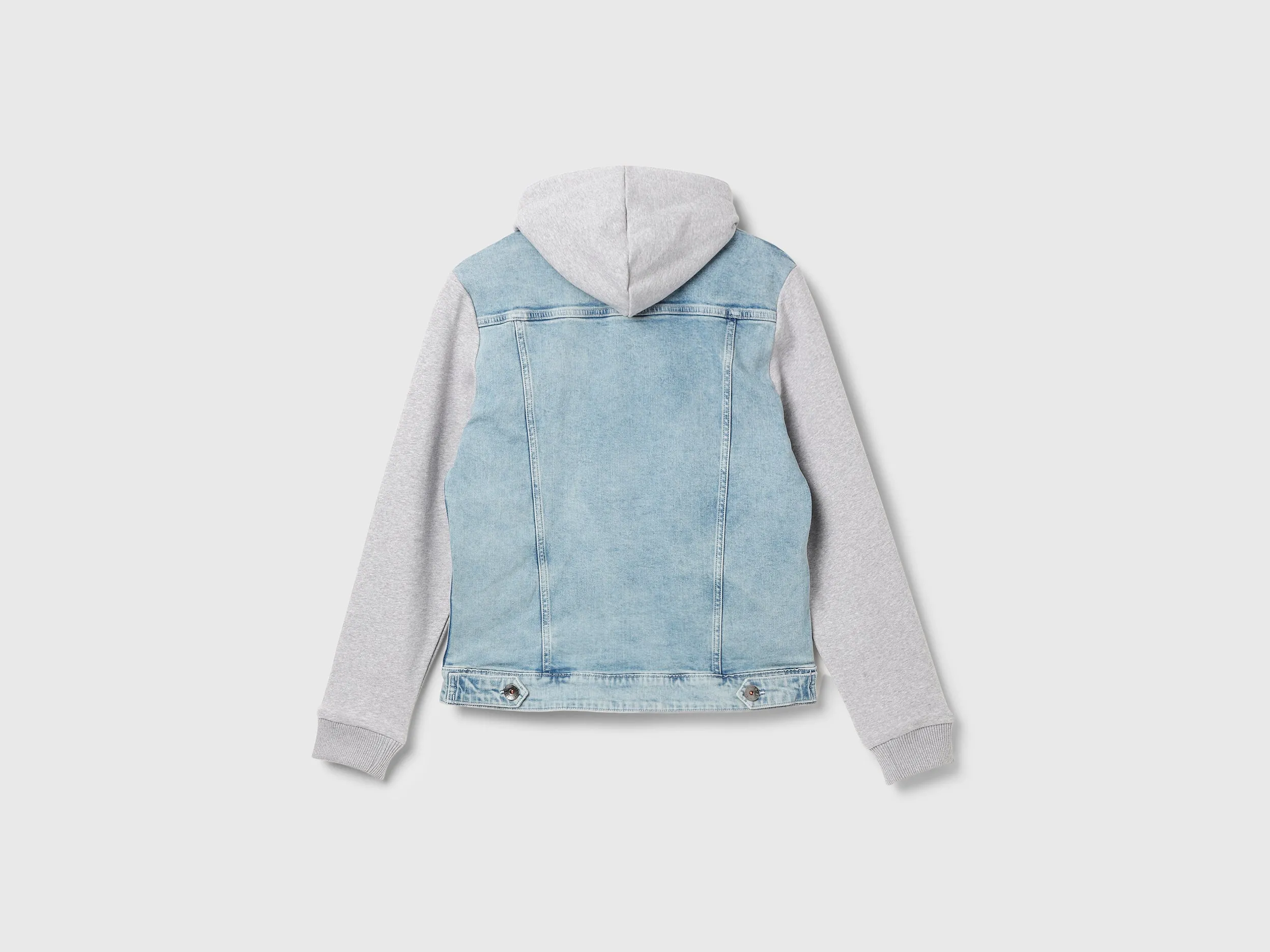 Regular Fit Hooded Solid Jacket