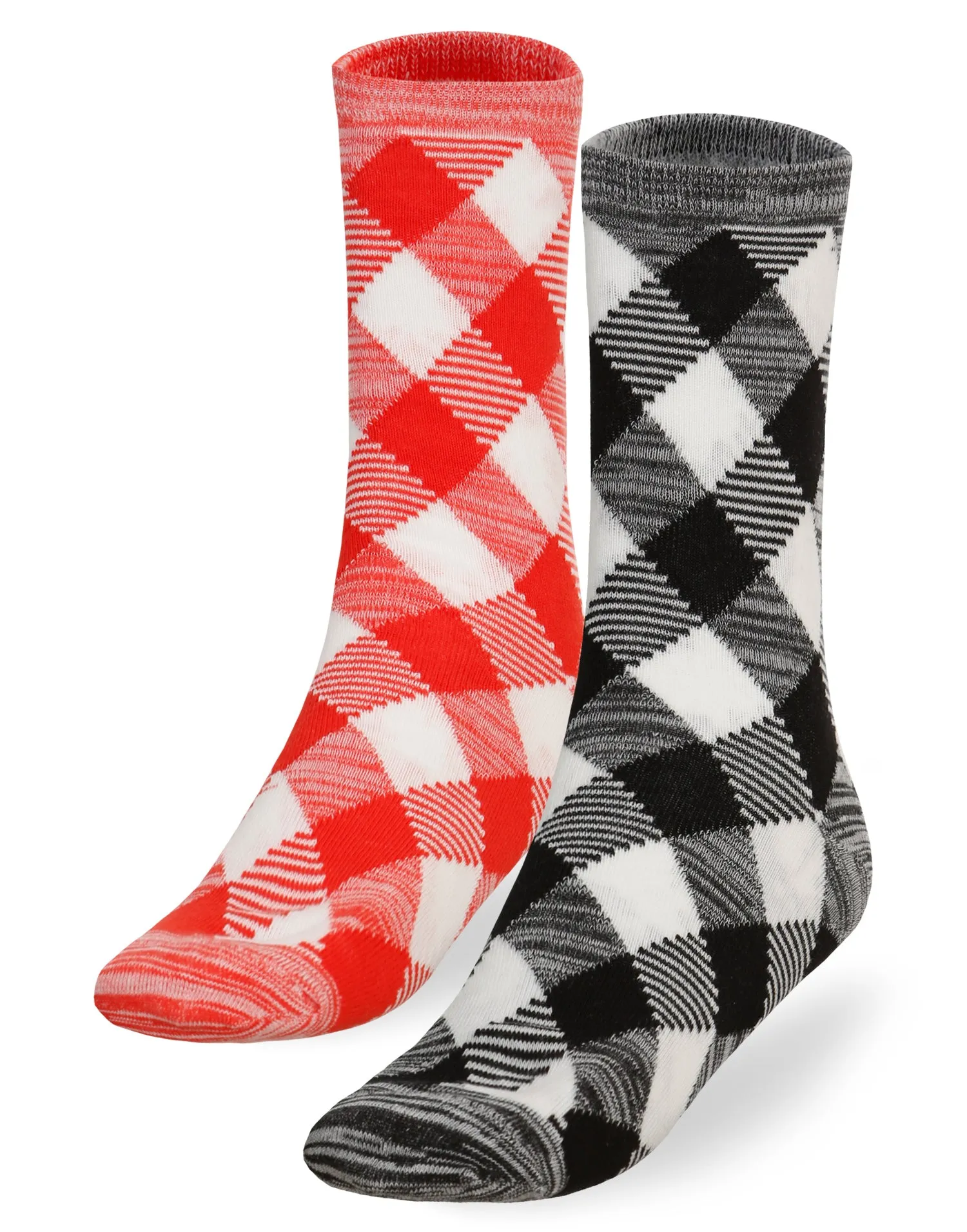 Socksmile Women's Ladies Value Cotton  Crew Socks 6-pack (color B) ( WSS091820_6C07)