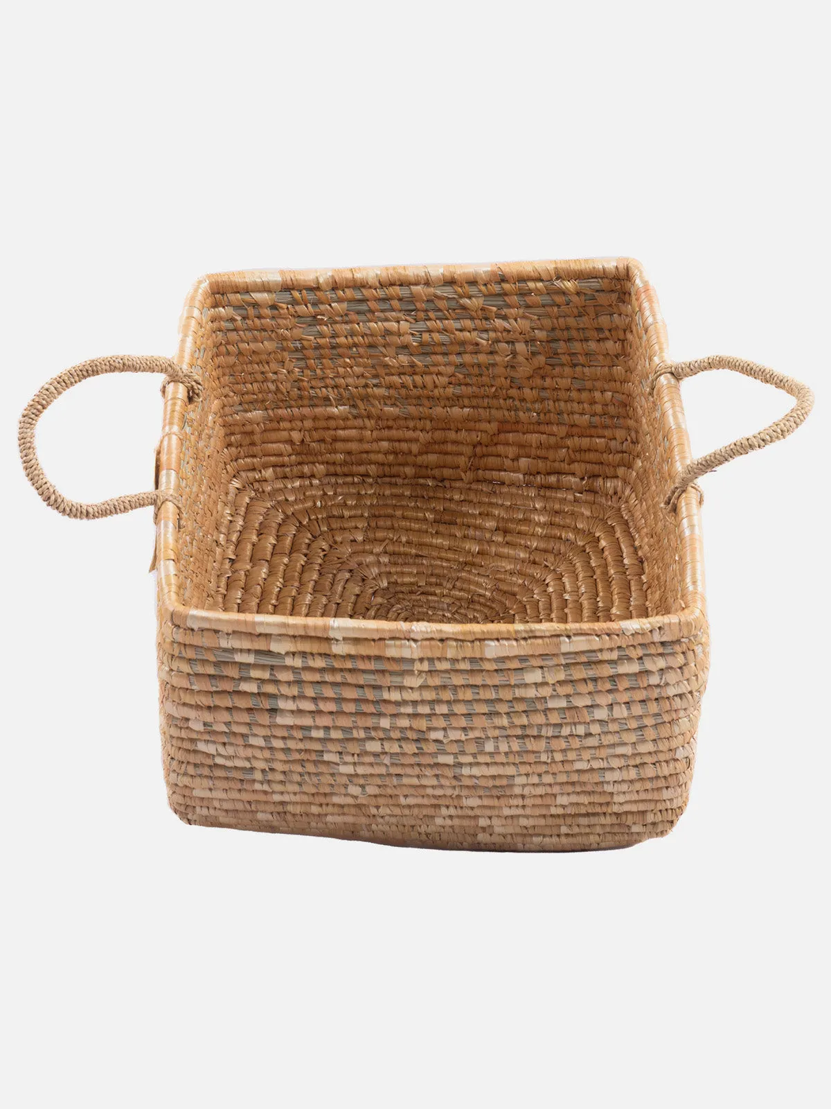 Wheat Grass Storage Basket Large